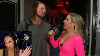 WWE Raw Backstage Brawl AJ Styles Damien Priest 4/11/22
