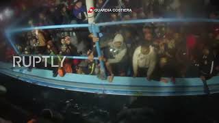 Italy: Coast Guards rescue 280 migrants off Lampedusa coast, evacuates 7 dead