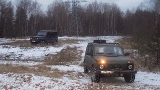 Нива 2131 и УАЗ 469. Мещерский рейд 4х4 "По следам ушедших деревень".