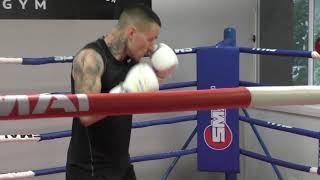 GEORGE KAMBOSOS WORKS THE PADS W/ GAIRY ST CLAIR