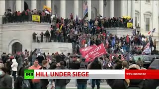 BREAKING: Furious mob storms US Capitol (Full show)