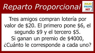 REPARTO PROPORCIONAL DIRECTO