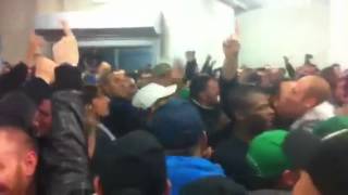 Ultras Napoli in trasferta Psv Eindhowen oltre il 90° minuto