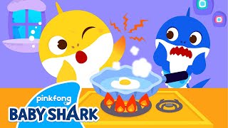 Baby Shark, It's Hot! Be Careful! | Safety Songs for Kids 