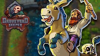 FEEDING THEM HUMAN MEAT?! | Graveyard Keeper Gameplay Let's Play #1