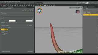 Rigging snake in DAZ Studio 4