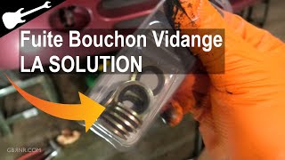 Joint de Bouchon de Vidange qui fuit ? LA SOLUTION ! ✅