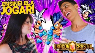 ENSINEI ELA A JOGAR DRAGON BALL NO CELULAR !!! - Dragon Crystal ‹ Ine ›
