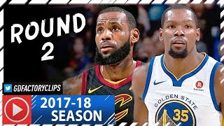 Kevin Durant vs LeBron James MVP Duel Highlights (2018.01.15) Warriors vs Cavaliers - 32 Pts Each!