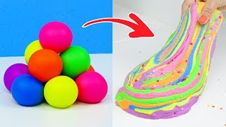 СЛАЙМЫ ИЗ АНТИСТРЕССОВ ? ЛИЗУН БЕЗ КЛЕЯ | РАЗРЕЗАЮ АНТИСТРЕССЫ ЧТО ВНУТРИ?