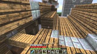 Minecraft LastTask #48   Крыша для дома