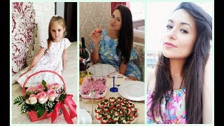 Влог за 2 недели. 1 сентября. Праздничный стол.  Наши будни