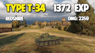 World of Tanks, Type T-34 - 2259 dmg