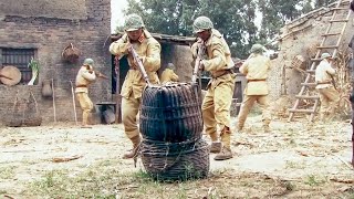 日軍進村搜查共軍，不料共軍早已佈下無數陷阱，沒見到人就已經死傷慘重！