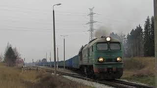 ST44 399 rusza z Trakiszek na Litwę