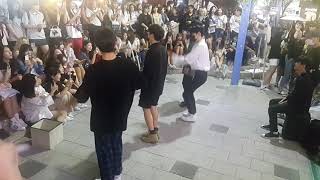 [댄스팀 PMP] BTS ☆CONVERSE HIGH☆ 커버안무 홍대버스킹 20170817목 [KOREAN HONGDAE KPOP STREET DANCE]