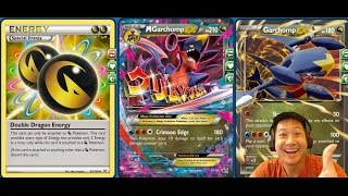 CRIMSON EDGE Mega Garchomp DRAGON Deck, 180 DMG ATTACK, But DIFFICULT to Use