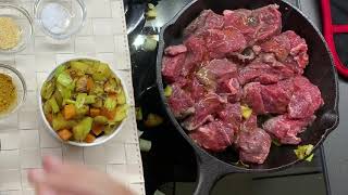 RICETTE GRASS FED ITALIA-  Spezzatino Curry e Mela