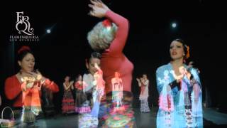 Декабрьский концерт школы Flamenqueria. Fiesta por buleria.
