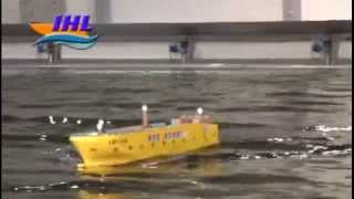 Ropax Ferry RV1500GT Seakeeping Test at Indonesia Hydrodynamic Laboratory