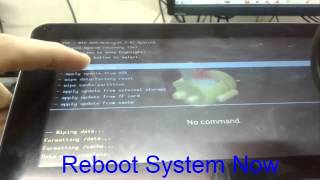 tuto comment formater une tablette Lenco cool tab 72