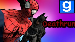 Gmod: Спайдермэн VS Бэтмэн - Garry's Mod Deathrun