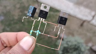 DIY AMPLIFIER WITH TRANSISTOR TIP41C & TIP42C
