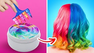 TIPS KECANTIKAN DIY DAN TRIK CEWEK KEREN || Ide Kecantikan Fantastis untuk Cewek oleh 123 GO! Like