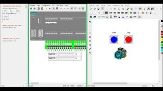 Siemens PLC Code & Simulation ''S7-200 Simulator'' with ''PC-Simu''