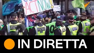 Extinction Rebellion, protesta a Glasgow