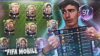 FIFA 18 Mobile #185: SONO IN TOP 250 AL Mondo + LA MIA SQUADRA SOLO ICONE ITA