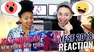 KZ Tandingan - New York, New York | Liza Minelli & Luciano Pavarotti | YFSF 2018 | REACTION