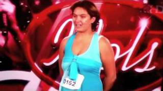 SA Idols 2010 - Girl Farts Live on TV