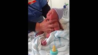 Baby boy burp