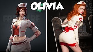 Free Fire characters in real life