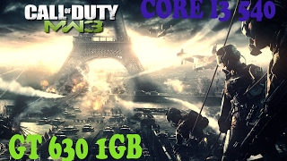 Call Of Duty Modern Warfare 3 Core i3 540 GT 630 1GB (Review Low Spec)