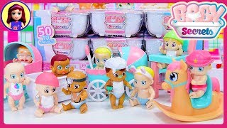 Baby Secrets Bathtubs Color Change Blind Bags Doll Opening Kids Surprise Toys