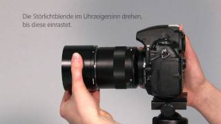 Carl Zeiss Lenses - Präzise manuell fokussieren (F-Bajonett AF-DSLR Kameras)