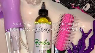 Pre-Poo & Hot Oil Treatment Nature’s Little Secret Herbal Oil