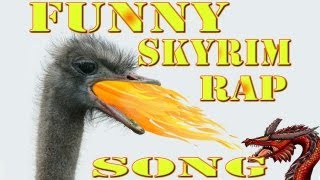 Skyrim: Rap Song Funny ( Launching Dragons )