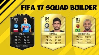 Fifa 17 Calcio A 50k Squad Builder FT OTW Milik !