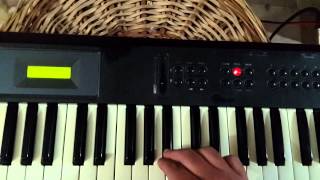 probando korg x5d
