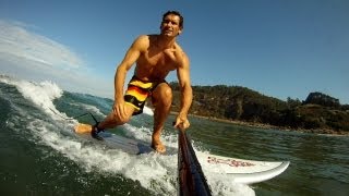 GoPro HD + SUP StarBoard Wave Pro 8.5