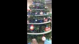 Train in the Christmas Tree.