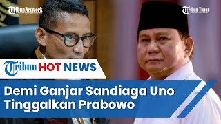 Khianati Prabowo karena Ngebet Jadi Cawapres Ganjar, Sandiaga Uno Disorot Loyalis Erick Thohir
