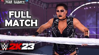 Women War Games WWE2K23 ( Charlotte, Rhea Ripley, Bayley, Becky Lynch, Asuka, Bianca Belair)