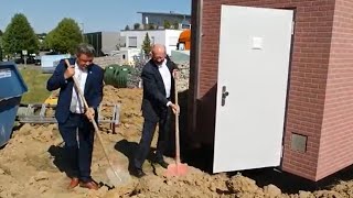 Deutsche Glasfaser PoP Aufstellung in Pöring bei Zorneding 20170719