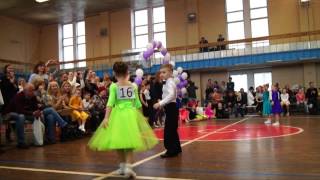 турнир спортивные бальные танцы 4-5 лет, вальс, ча ча ча, полька, кубок "дива" 22 апреля 2017 сбт