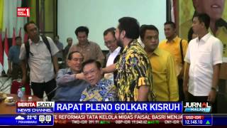 Rapat Pleno Golkar Berlangsung Ricuh