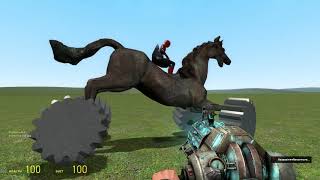 Garry's Mod. СУМАСШЕДШАЯ ЛОШАДЬ